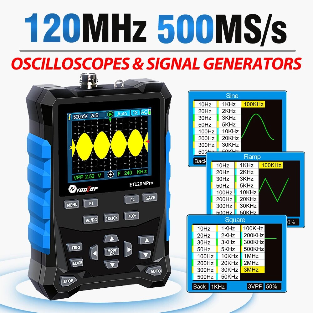 TOOLTOP ET120MPro Tragbares 12 – Signal Generator Spectrum Analyzer Bewertung und Preis