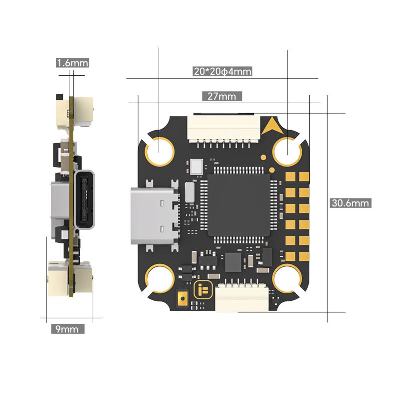 Iflight Borg F7 Mini-Stapel mi – Fpv Flight Controller F7 Stack 60A Bewertung und Preis